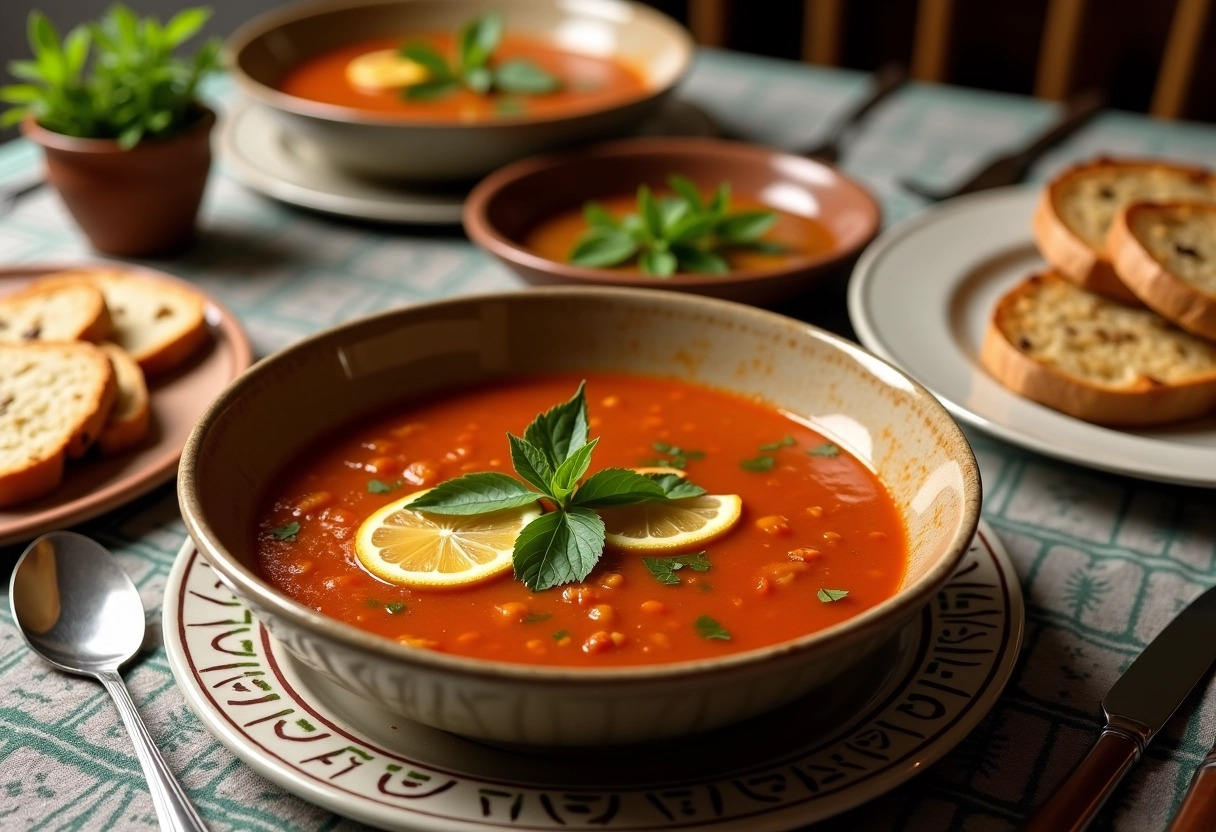 soupe tunisienne